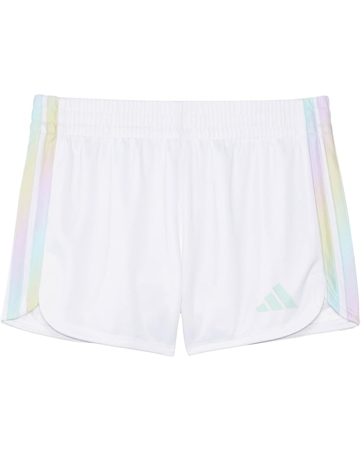 6pm adidas Kids Gradient 3-stipe Pacer Mesh Shorts (Big Kid)
