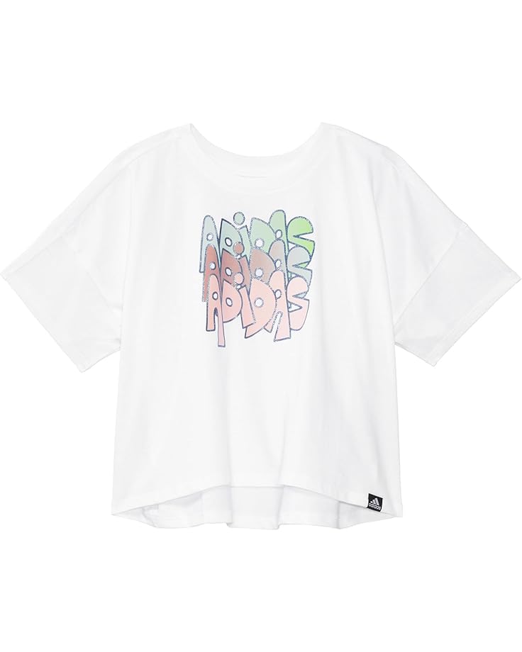 adidas Kids Loose Box Tee S24 (Toddler/Little Kid)