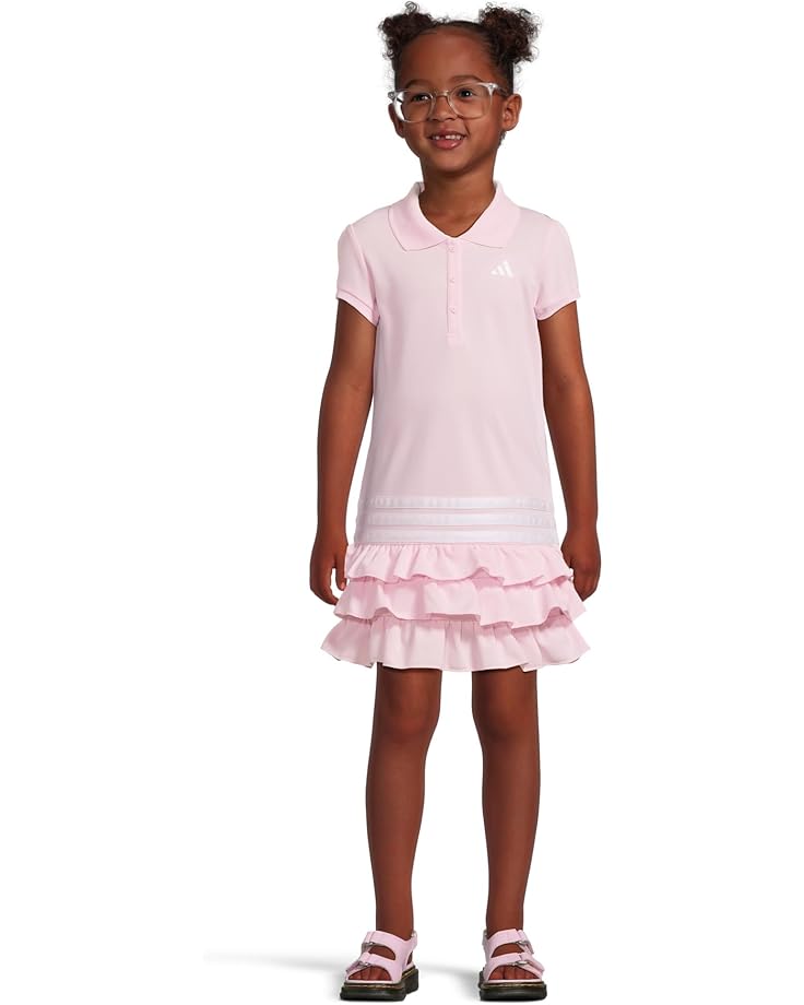 6pm adidas Kids Ruffle Polo Dress (Toddler/Little Kid)