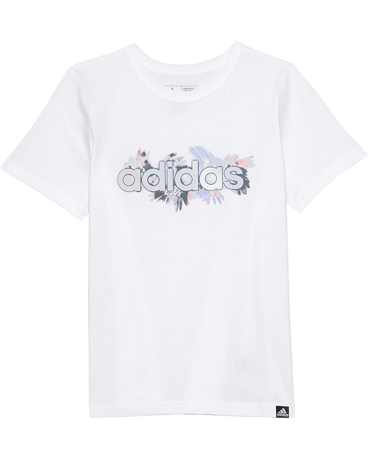 adidas Kids Short Sleeve Regular Fit Tee(Big Kid)