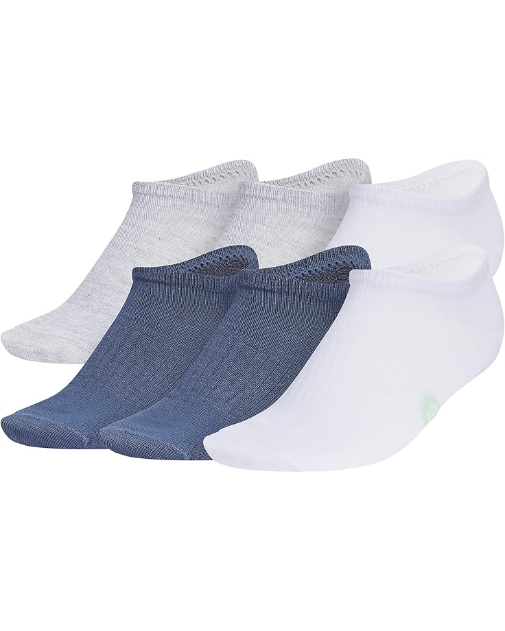 adidas Kids Superlite Classic 6-Pack No Show (Little Kid/Big Kid/Adult)