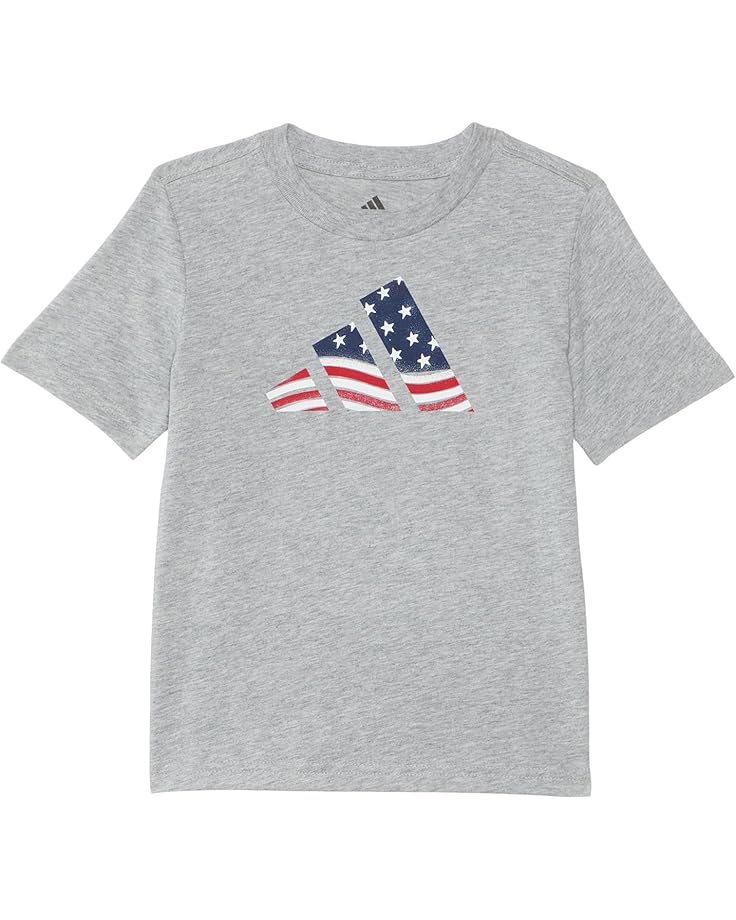 6pm adidas Kids Usa Flag Logo Tee (Toddler/Little Kids)