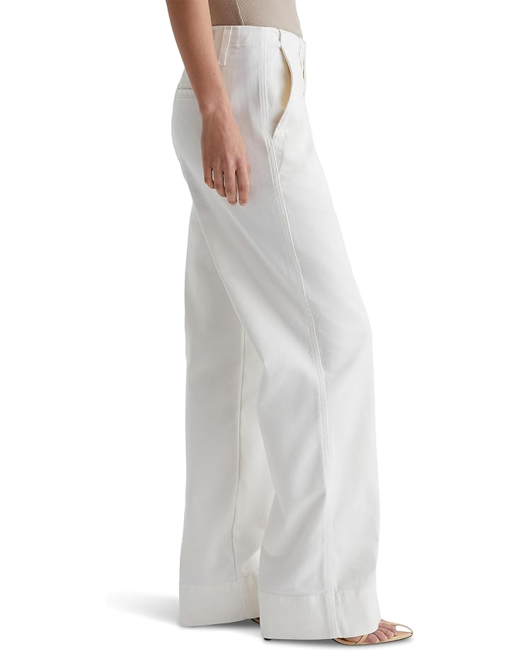 AG Jeans Allegra High Rise Wide Leg Pants In Powder Women's