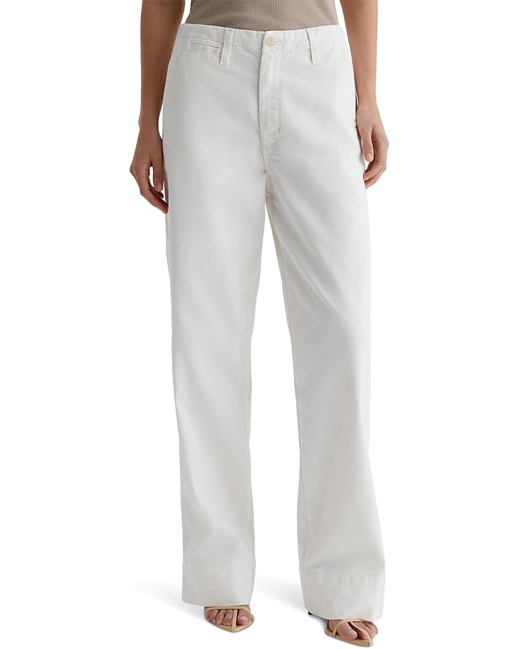 AG Jeans Allegra High Rise Wide Leg Pants in Powder Women's