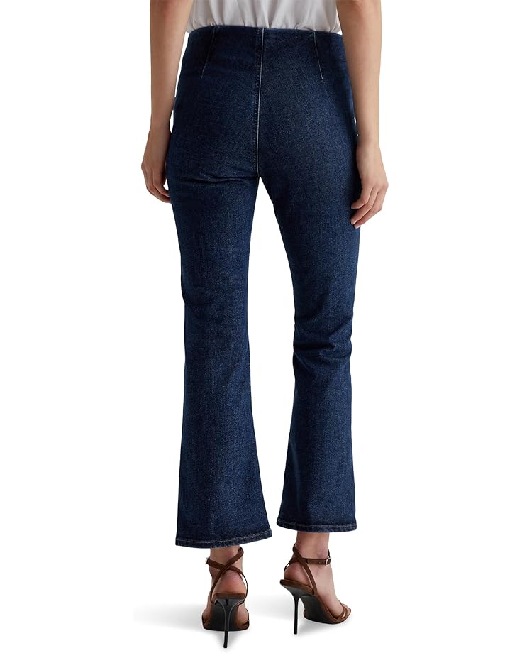 AG Jeans Farrah Mid Rise Pull On Crop Boot Jeans In Hyacinth Women's