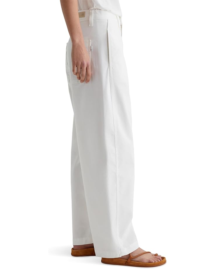 AG Jeans Fiona Hise Rise Barrel Chino In Powder Women's