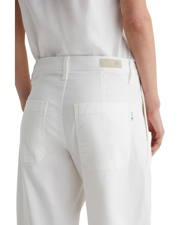 AG Jeans Fiona Hise Rise Barrel Chino In Powder Women's