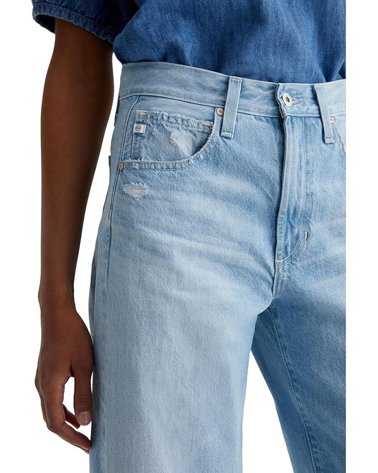 AG Jeans Hattie High Rise Crop Barrel In Sunrise Women's