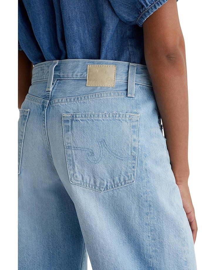 AG Jeans Hattie High Rise Crop Barrel In Sunrise Women's