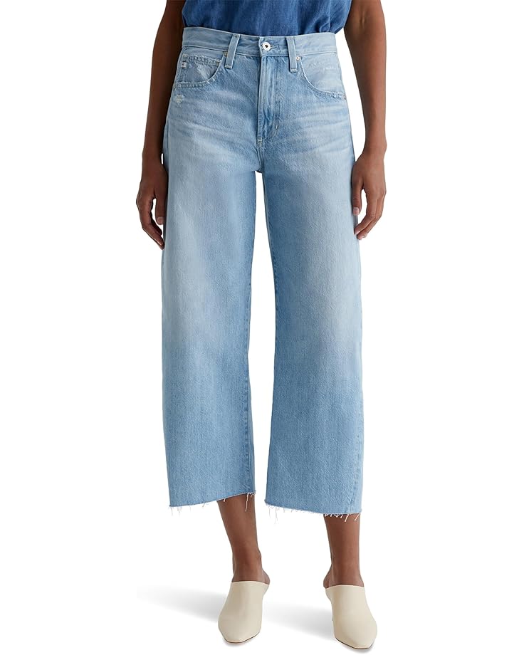 AG Jeans Hattie High Rise Crop Barrel in Sunrise Women's