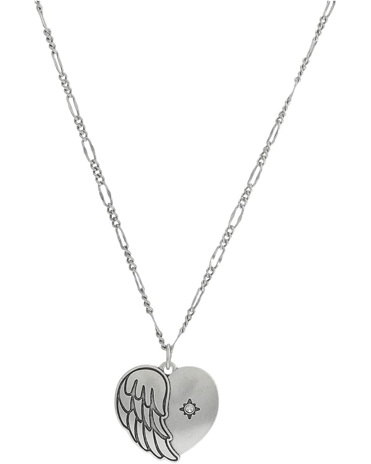 6pm Alex and Ani Angel Wing Heart Family Forever Necklace