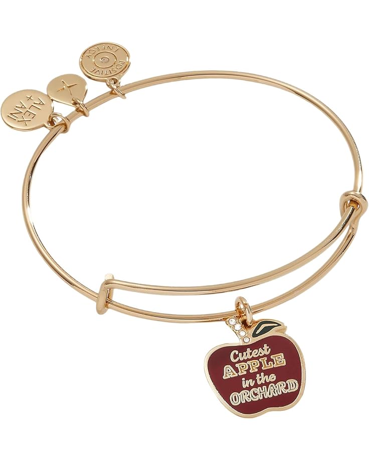 6pm Alex and Ani Cutest Apple in the Orchard Bracelet