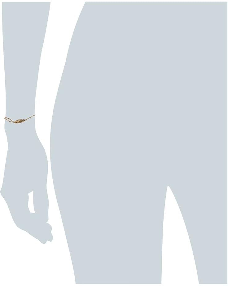 6pm Alex And Ani Precious II Collection Feather Adjustable Bracelet