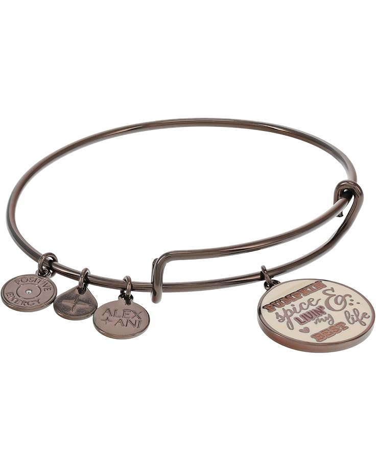 6pm Alex and Ani Pumpkin Spice and Livin' My Best Life Bracelet