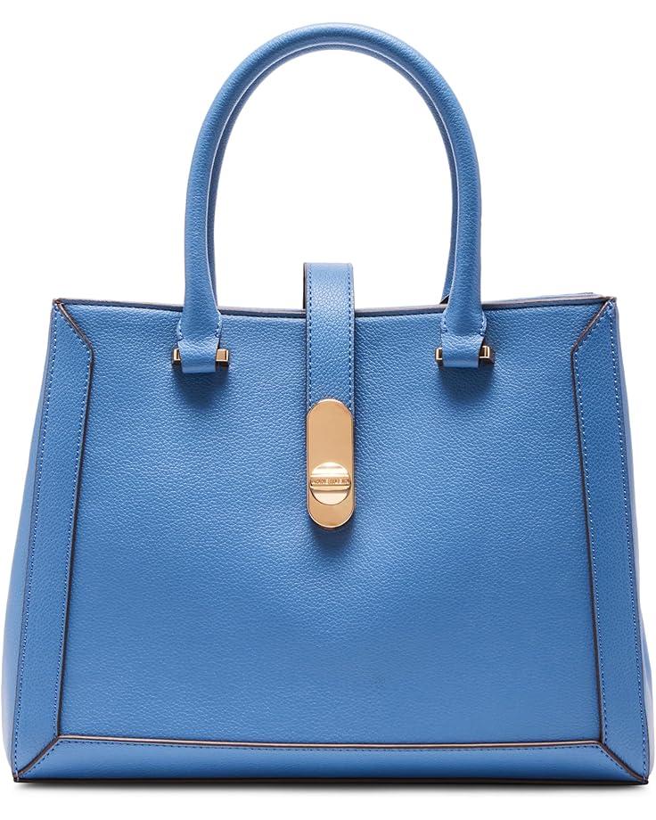 6pm Anne Klein Color-Blocked Satchel with New Turnlock