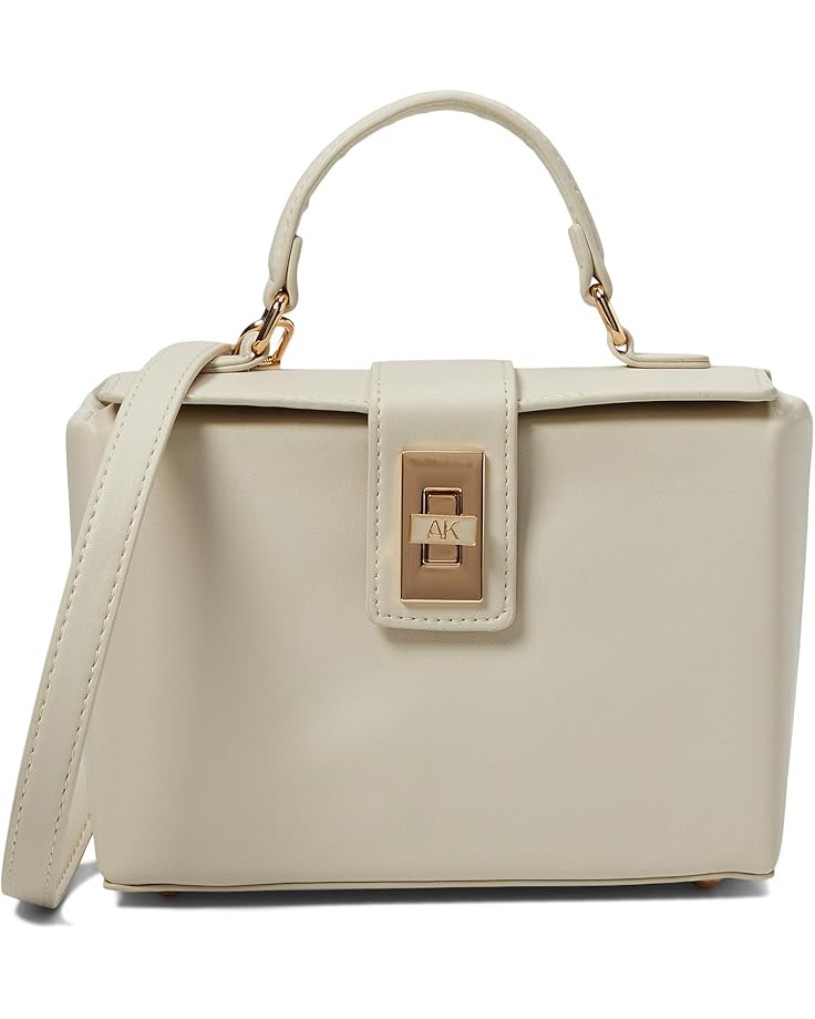 6pm Anne Klein Convertible Box Bag with Enamel Turnlock