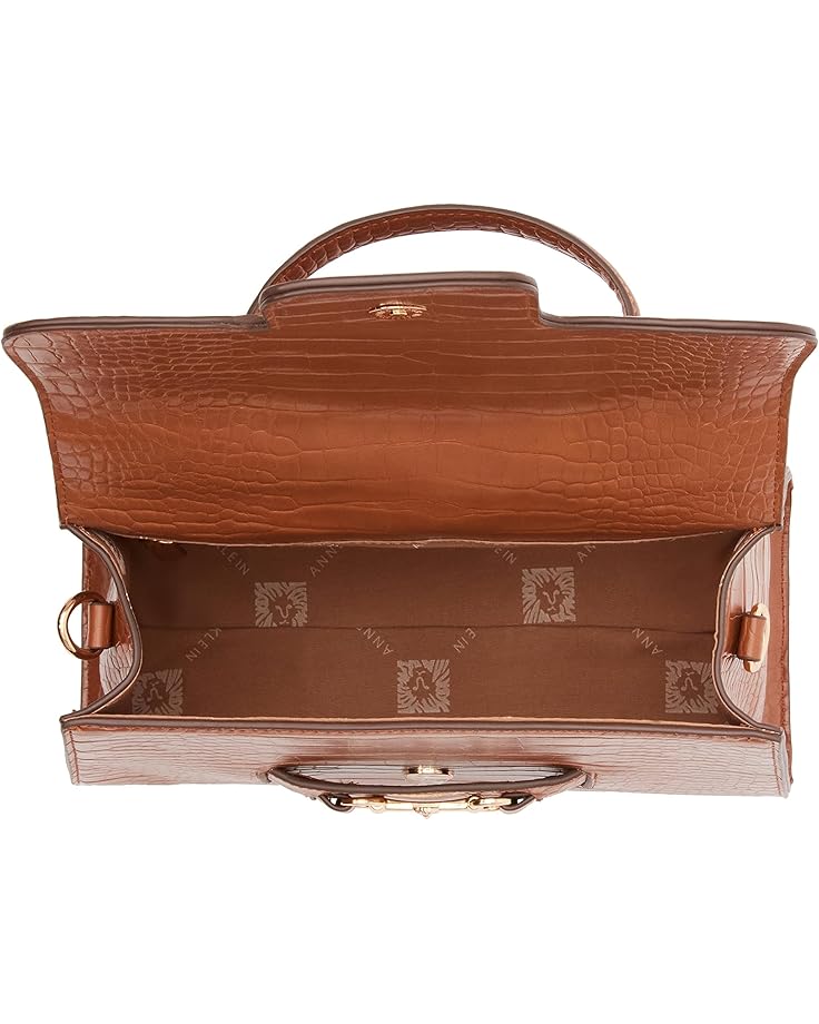 6pm Anne Klein Convertible Horsebit Top-Handle Satchel