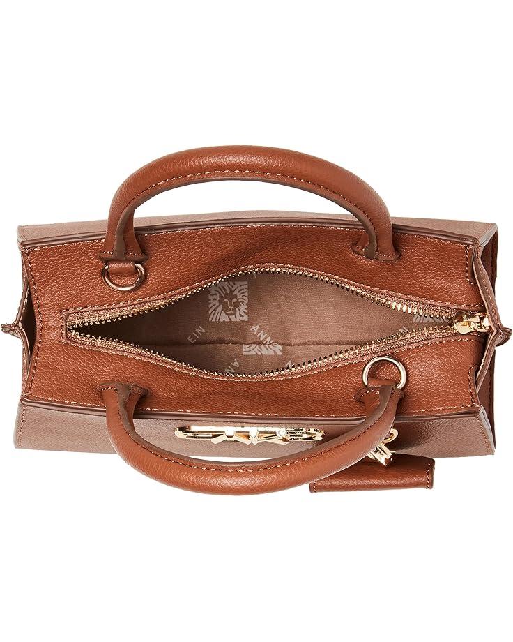 6pm Anne Klein Convertible Mini Satchel With Bevel Logo