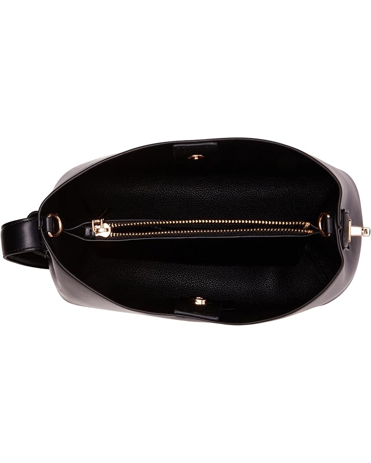 6pm Anne Klein Convertible Minimal Hobo With Enamel Turnlock