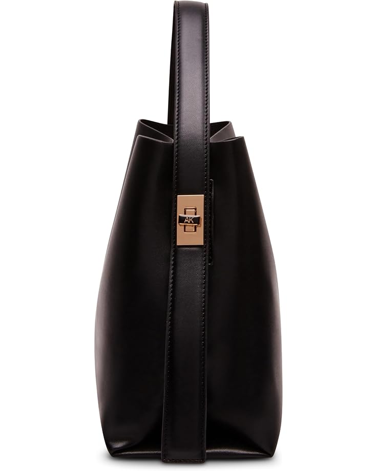 6pm Anne Klein Convertible Minimal Hobo With Enamel Turnlock