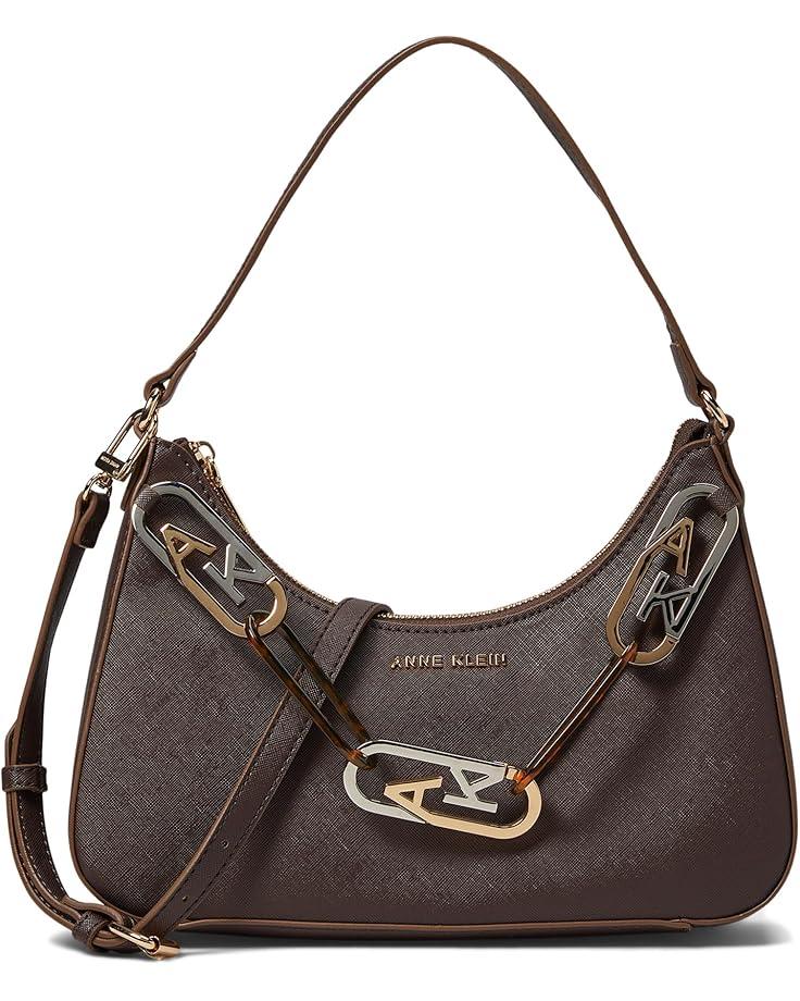 6pm Anne Klein Convertible Shoulder Bag with Mixed Links