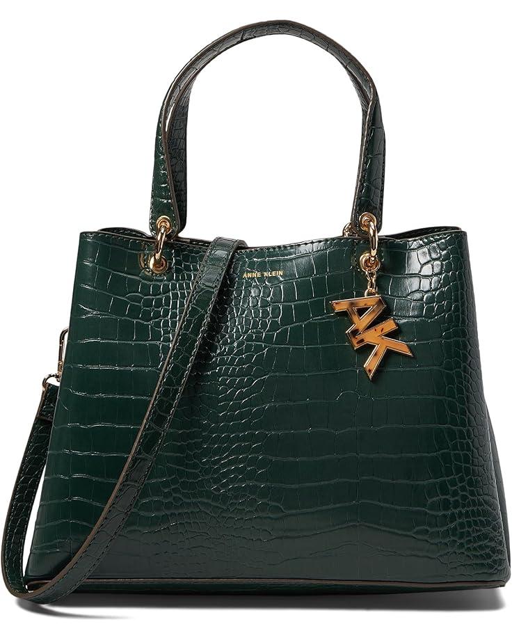6pm Anne Klein Convertible Triple Compartment Satchel
