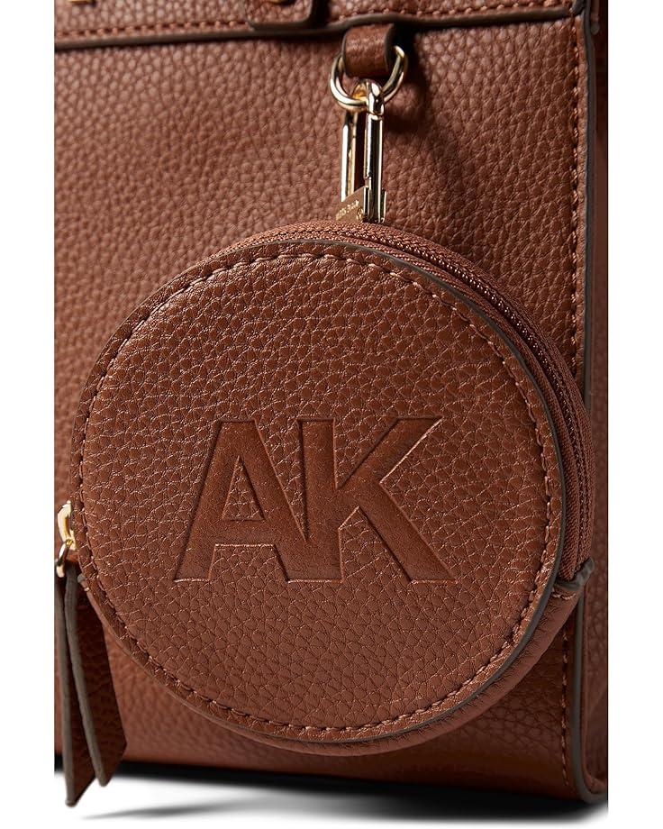 Anne Klein Mini Convertible Tote W/ Web Strap & Coin Purse