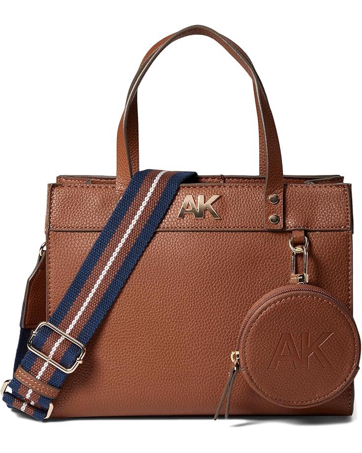 Anne Klein Mini Convertible Tote w/ Web Strap & Coin Purse