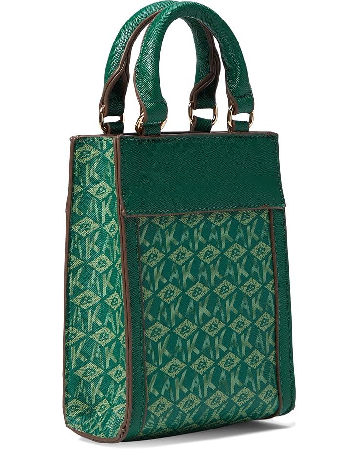 Anne Klein Mini North/South AK Cube Logo Crossbody