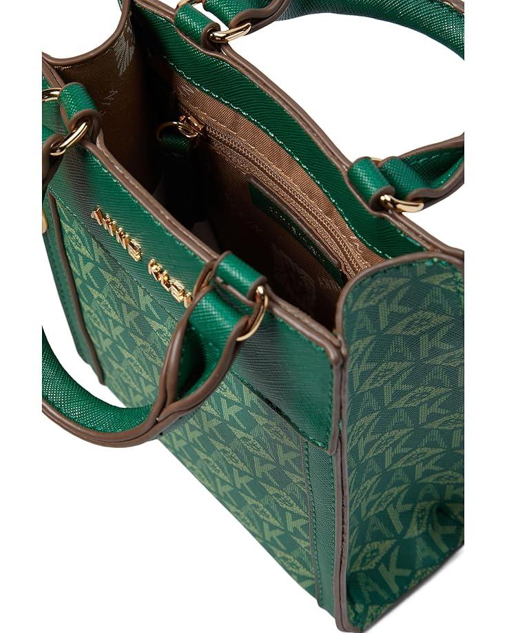 Anne Klein Mini North/South AK Cube Logo Crossbody