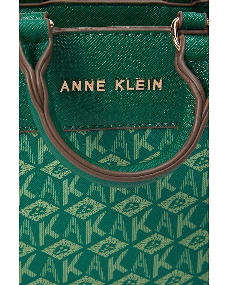 Anne Klein Mini North/South AK Cube Logo Crossbody