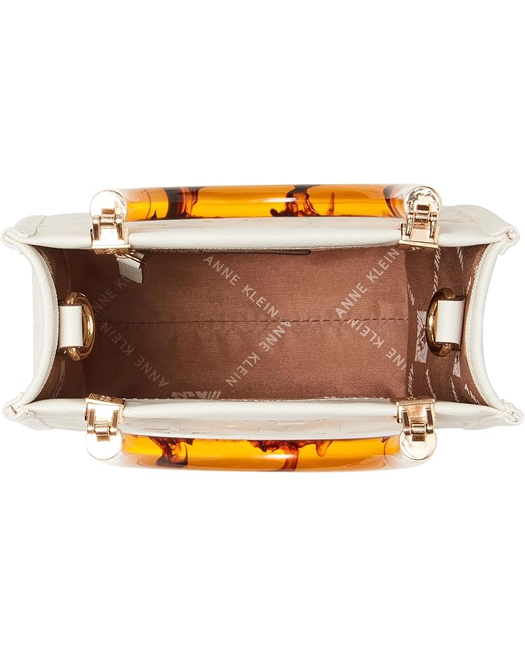 6pm Anne Klein Mini North/South Embossed Convertible Crossbody