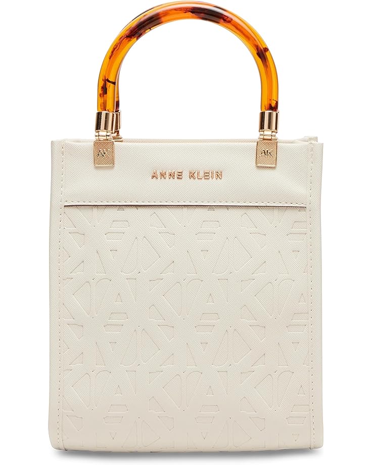 6pm Anne Klein Mini North/South Embossed Convertible Crossbody
