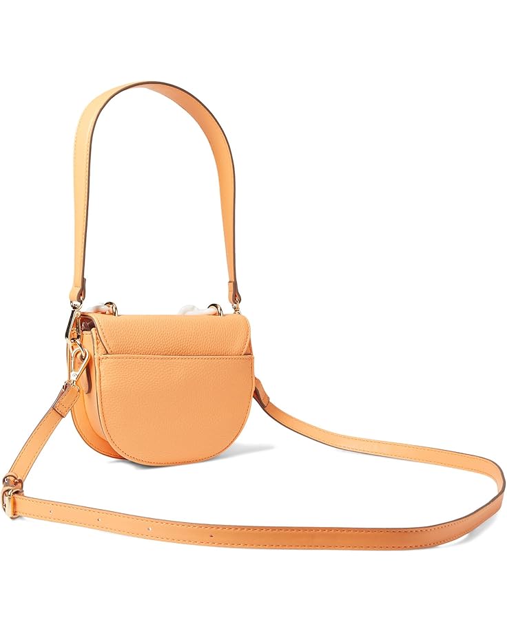 Anne Klein Mini Saddle Crossbody With Resin Chain