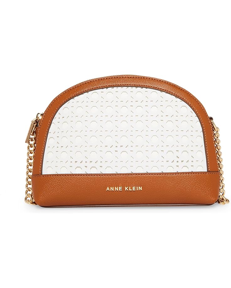 Anne Klein Perforated Triple Compartment Crossbody