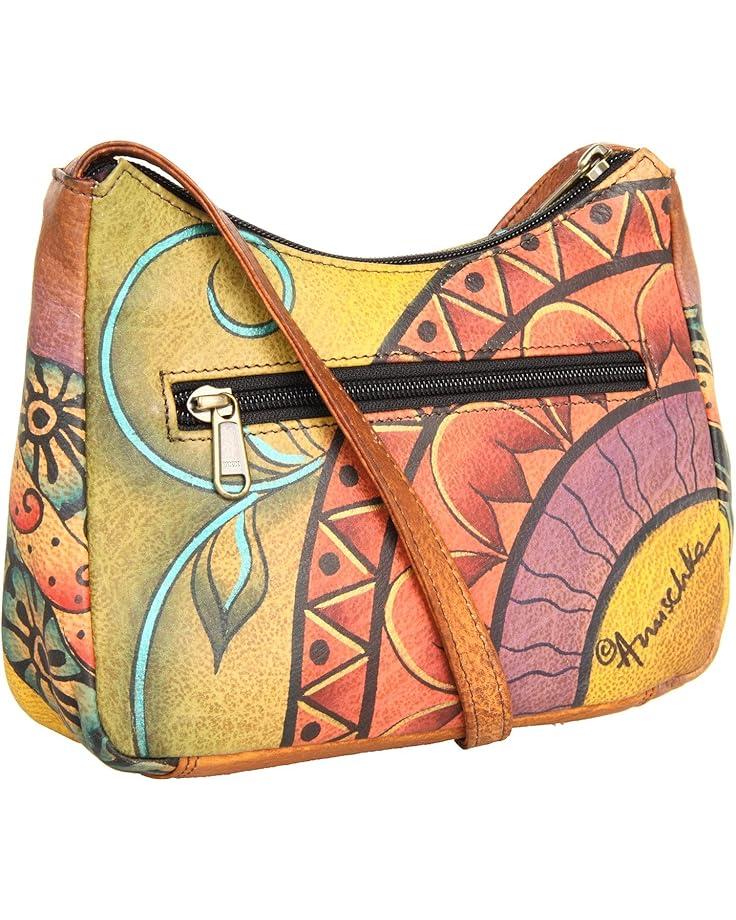 Anuschka 481 Compact Crossbody Travel Organizer