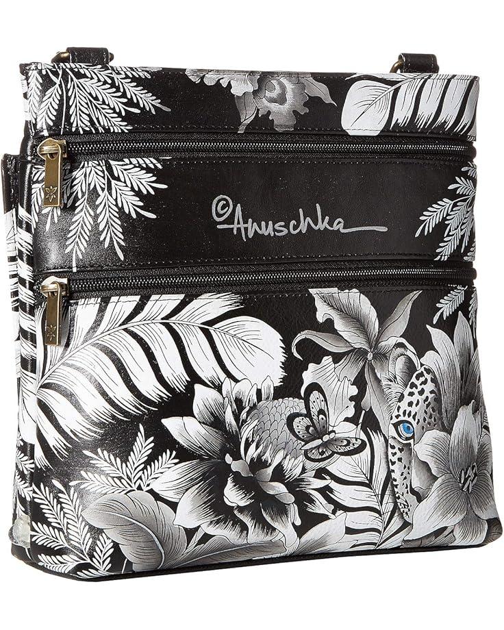 Anuschka Crossbody With Front RFID Built In Wallet 651