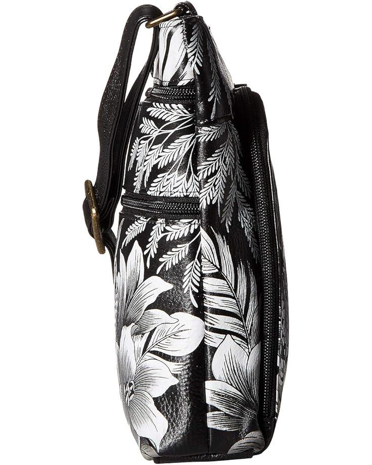 Anuschka Crossbody With Front RFID Built In Wallet 651