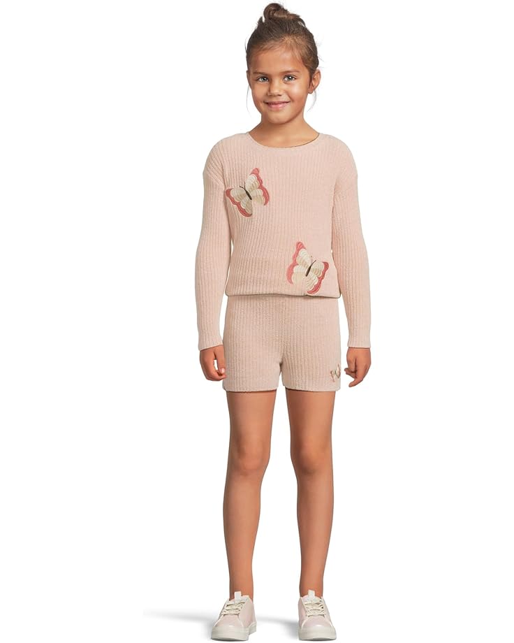 6pm Barefoot Dreams Kids Cozychic Ultra Lite® Toddler Butterfly Set(Toddler)