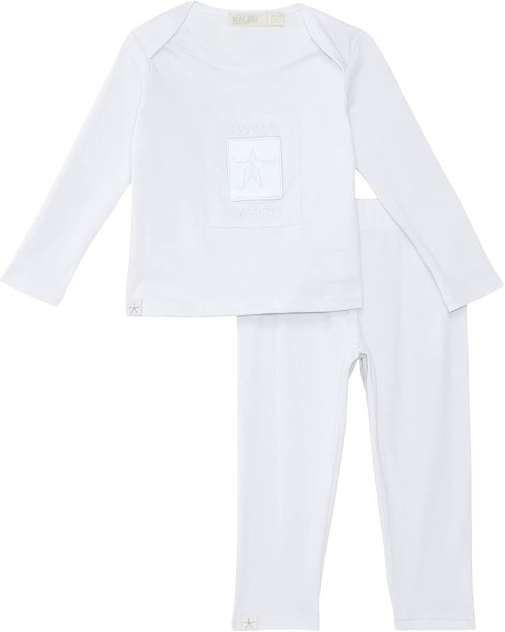 6pm Barefoot Dreams Kids Malibu Collection® Heritage Organic Cotton Baby Set(Infant)