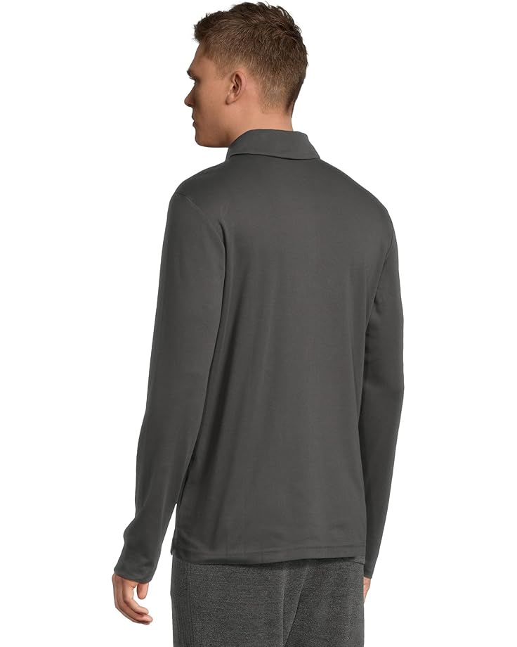 Barefoot Dreams Malibu Collection® Pima Long Sleeve Polo Men's