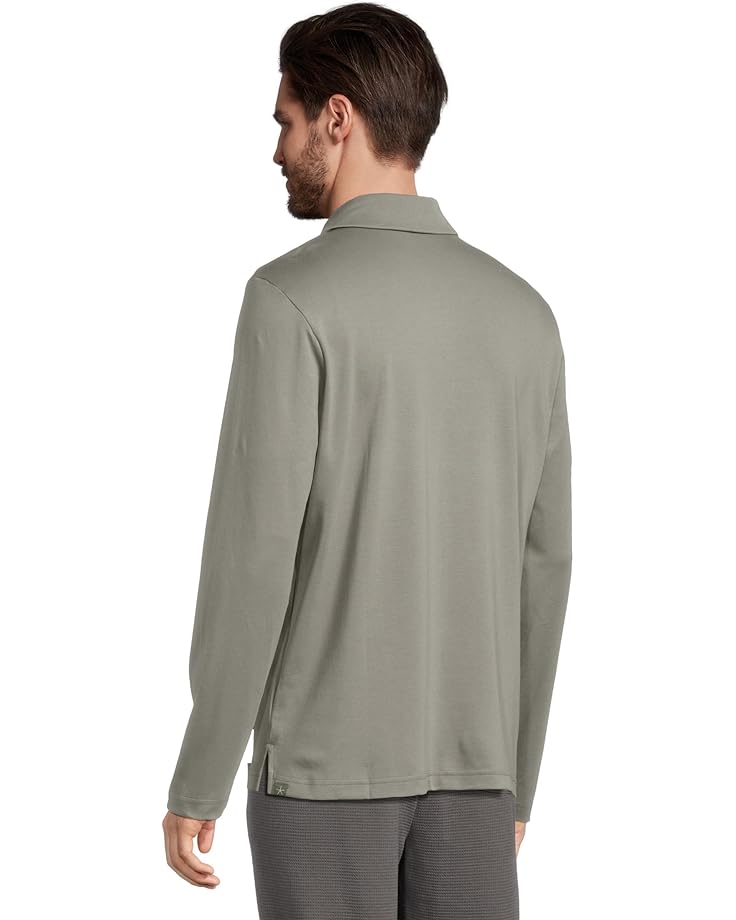 Barefoot Dreams Malibu Collection® Pima Long Sleeve Polo Men's