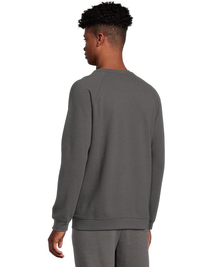 Barefoot Dreams Malibu Collection® Waffle Knit Raglan Pullover Men's