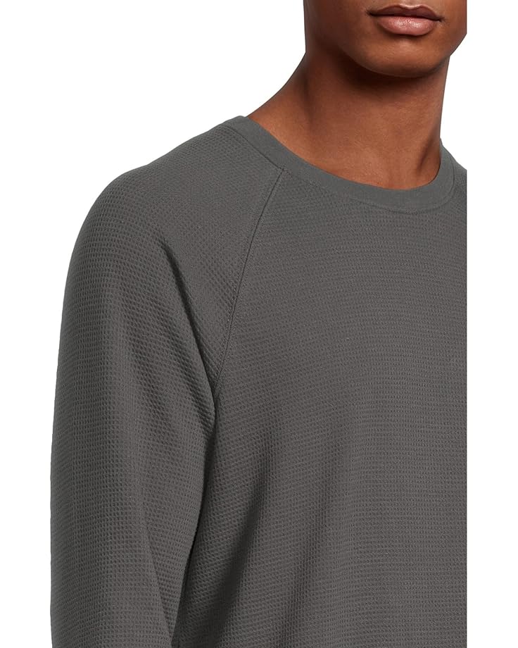 Barefoot Dreams Malibu Collection® Waffle Knit Raglan Pullover Men's