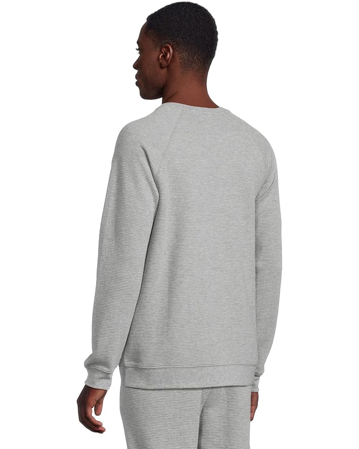 Barefoot Dreams Malibu Collection® Waffle Knit Raglan Pullover Men's