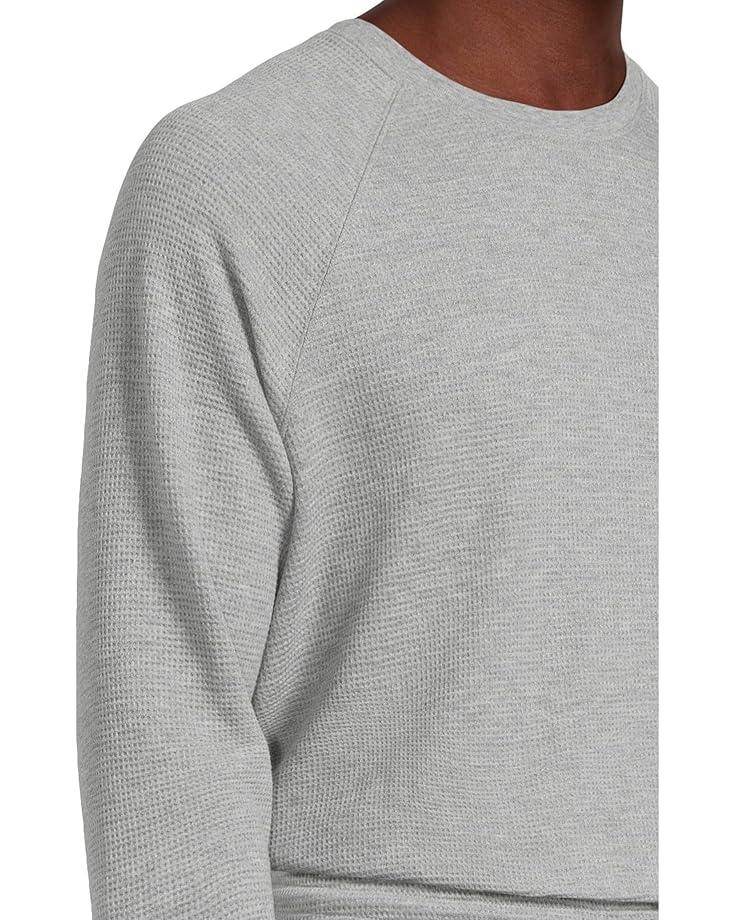 Barefoot Dreams Malibu Collection® Waffle Knit Raglan Pullover Men's