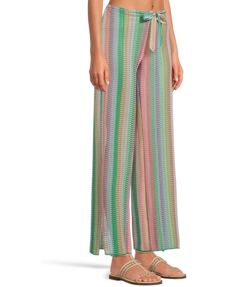 BECCA Beach Side Crochet Split Leg Pants Women's