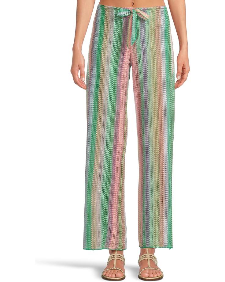 BECCA Beach Side Crochet Split Leg Pants Women's