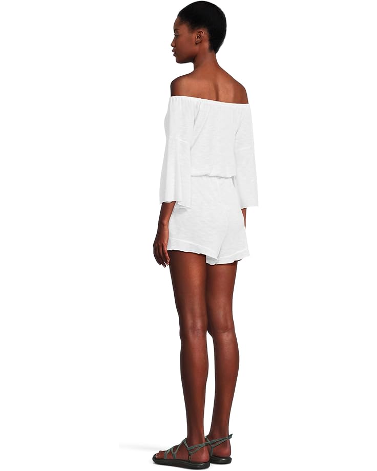 BECCA Breezy Basics Off The Shoulder Romper Women's