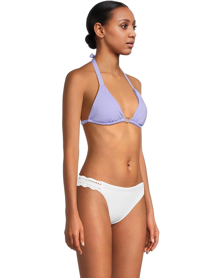 BECCA Colette Scalloped Crochet Tab American Fit Bottom Women's